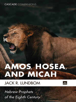 cover image of Amos, Hosea, and Micah